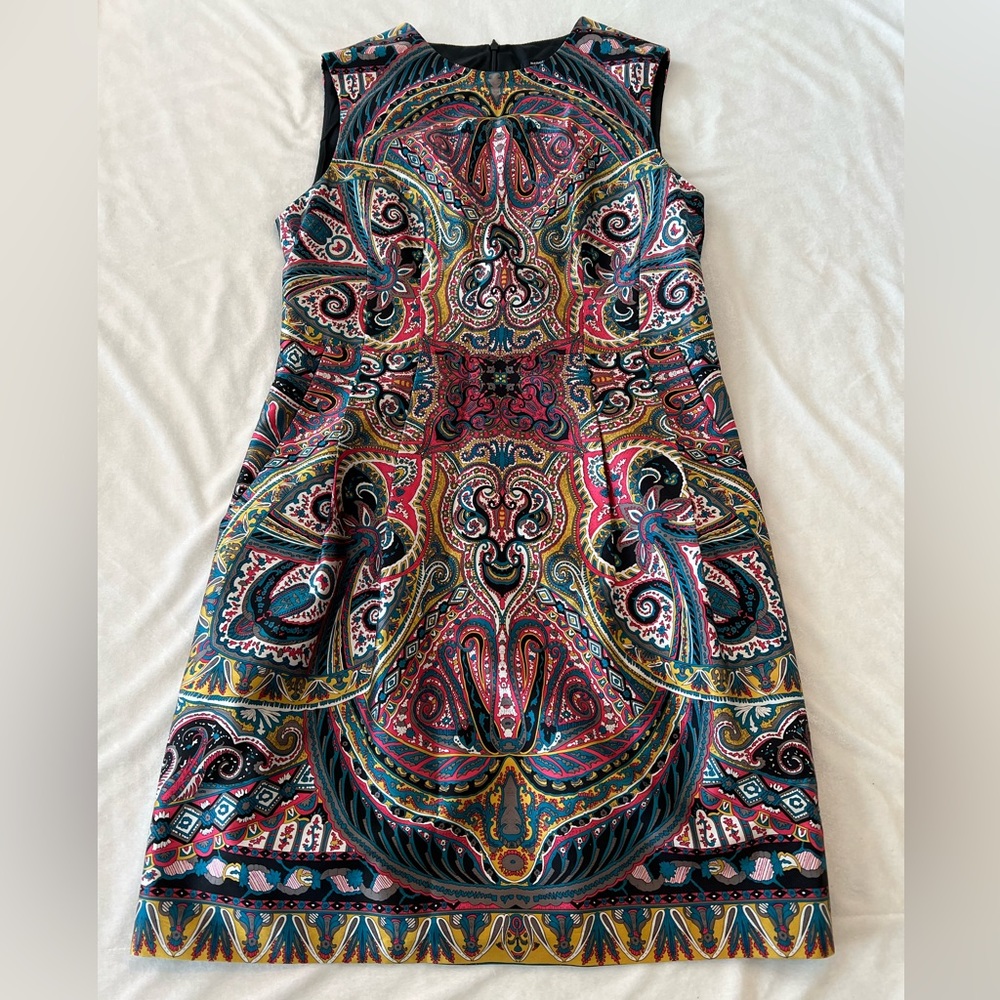 Nanette Lepore 100% Silk Sleeveless Dress with Pockets! Size 8